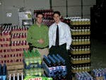 (Randy Nasatir, left, and Michael Klong of Classic Vending use the latest in equipment and technology to grow a successful Chicago vending company.)