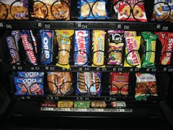 This is an actual machine facing in a major metropolitan area. Candy offerings have been significantly reduced due to cost increases. This is an actual machine facing in a major metropolitan area. Candy offerings have been significantly reduced due to cost increases.