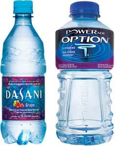 Dasani and Powerade beverages
