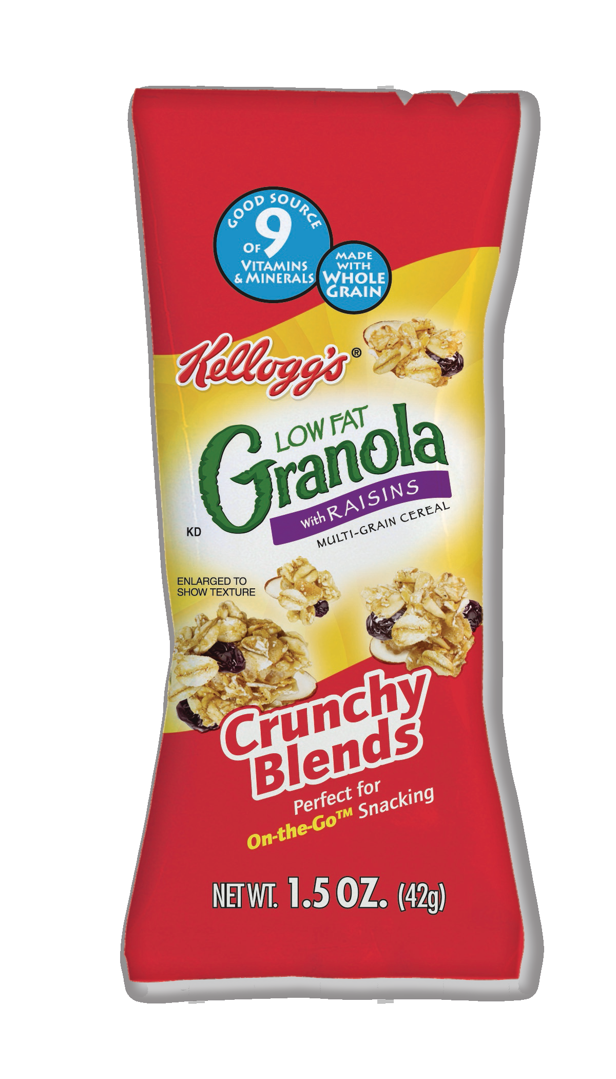 Crunchyblendslowfatgranolawithraisins 10109963