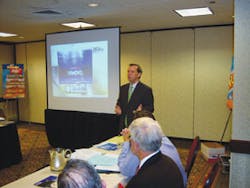 Illinois legislator John Cullerton encourages NAMA state officers to focus attention on legislative leaders to gain influence. Illinois legislator John Cullerton encourages NAMA state officers to focus attention on legislative leaders to gain influence.