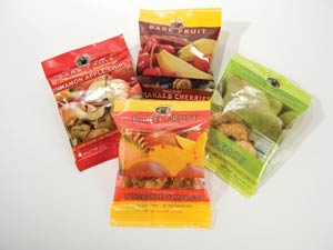 Bare Fruit is a healthy snack that is 100 percent organic bake-dried fruit, low in calories, high in fiber and naturally sweet. Bare Fruit comes in a variety of flavors, including chips and dried fruit, with no added sugar, no additives, no preservatives and meets all new state and federal nutrition standards for schools. The options include: Cinnamon Apple Chips, Granny Smith Apple Chips, Fuji Apple Chips, Dried Pears, Dried Mangos, Dried Cherries, Pineapple & Mangos and Bananas & Cherries. For more information, call 800-940-0019 or visit www.barefruitsnacks.com.