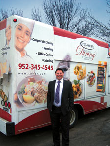 Shawn Taher has overseen two of the largest vending installations in the Twin Cities in the past year. Technology, wellness and fresh food all contribute to the company&rsquo;s success.