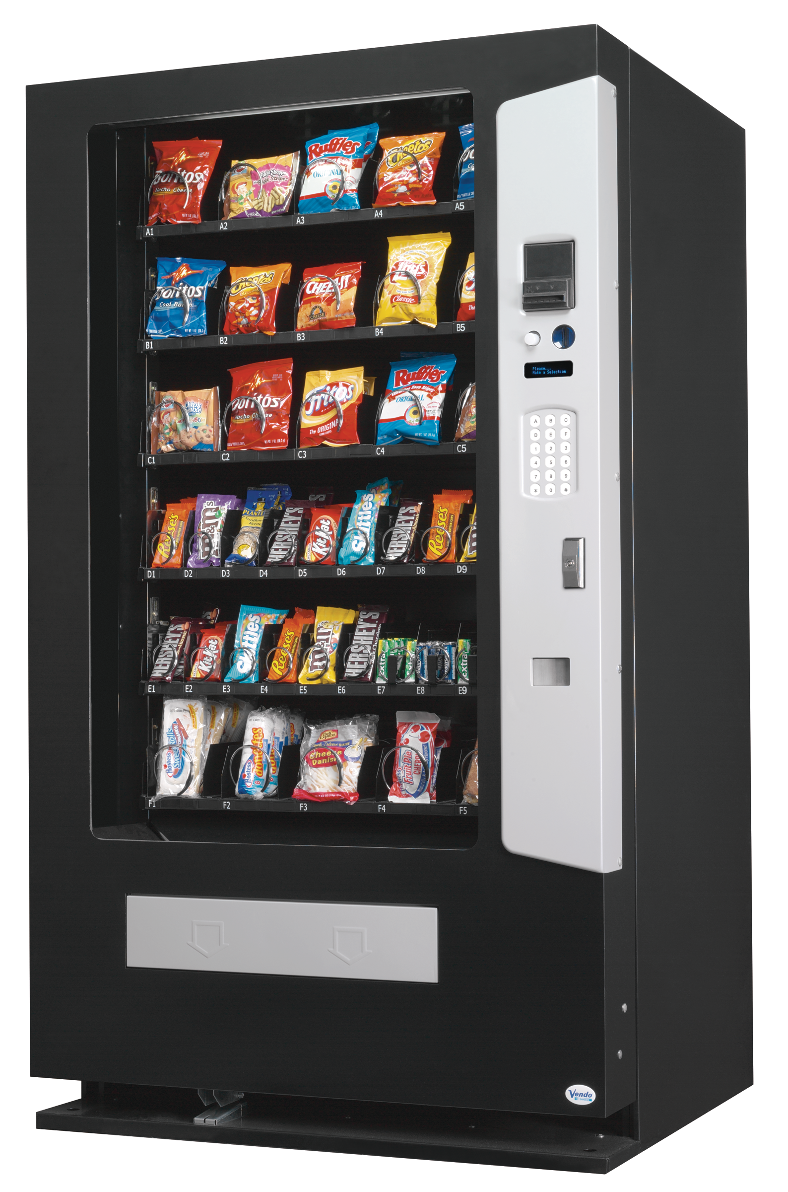 Sandenvendovue3040snackglassfrontvendor 10110312