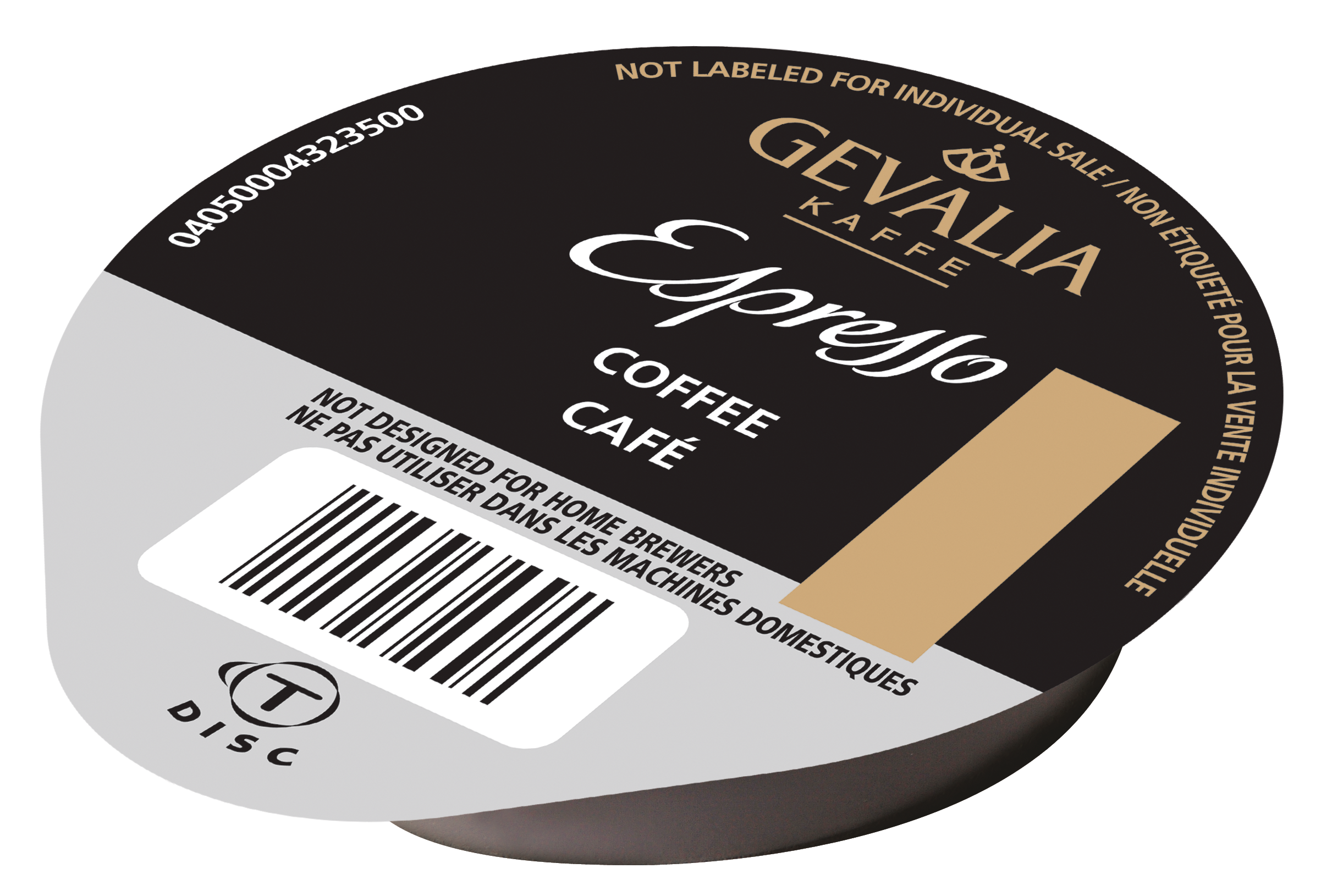 Gevaliatdiscsinglecupcoffeecartridge 10110491