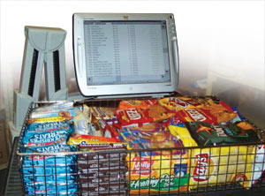 Premier Food Service in North English, Ia. developed wireless screens to display pick lists in the warehouse. Software generates the pick lists.