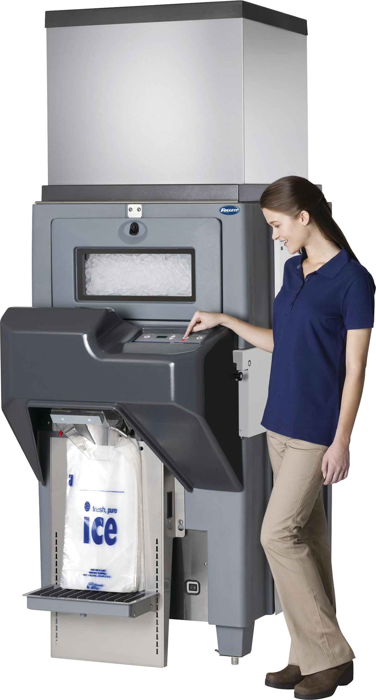 Follett Ice Pro DB650 Ice Bagging Machine From Follett Corp. Vending