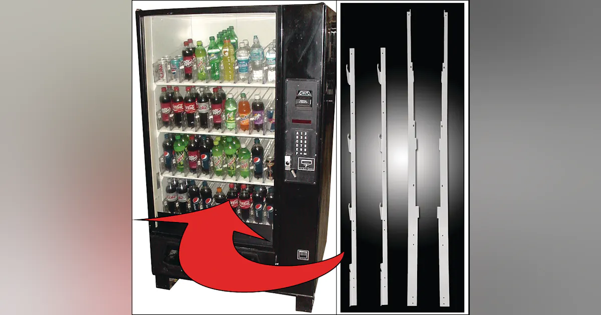 Chain Rack Vending Machine Capital Vending Conversion Rack System | Vending Market Watch
