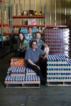 The Custom Touch Vending LLC team includes, at left: Suzanne Suwanda, Robert Cornelius, Mike Johnson and Chris Tomasso. The Custom Touch Vending LLC team includes, at left: Suzanne Suwanda, Robert Cornelius, Mike Johnson and Chris Tomasso.