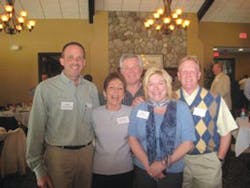 At left, Bill Nowak, Linda Vanderberg, Mike Dugan, Peggy Uhl and Scott Rorah of Michigan Merchandisers welcome guests. At left, Bill Nowak, Linda Vanderberg, Mike Dugan, Peggy Uhl and Scott Rorah of Michigan Merchandisers welcome guests.
