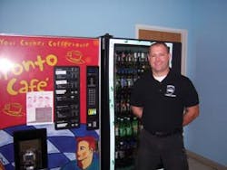 Adam Smosny checks on a manufacturing account. “People don’t grasp how much manufacturing there still is in the city,” he says for his home town, Cleveland, Ohio. Adam Smosny checks on a manufacturing account. “People don’t grasp how much manufacturing there still is in the city,” he says for his home town, Cleveland, Ohio.