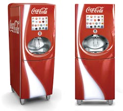 The Coca-Cola Freestyle™ provides machine factory-fresh taste. The Coca-Cola Freestyle™ provides machine factory-fresh taste.