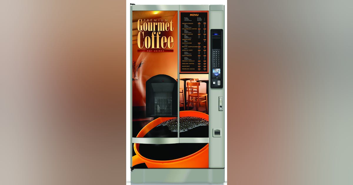 Crane Cafforia Hot Beverage Vending Machine Vending Market Watch