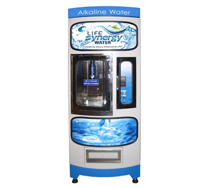 Alkaline water vending machine - Aguavida Premium Water