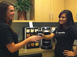 Customers and employees alike at Clearview Cinemas enjoy the Tassimo Professional's quality and variety. Customers and employees alike at Clearview Cinemas enjoy the Tassimo Professional's quality and variety.