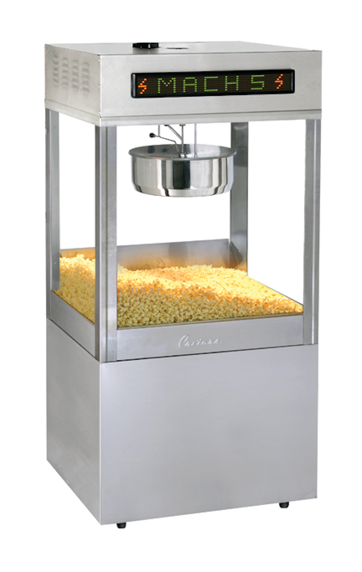 Cretors Mach 5 Popper From C Cretors Co Vending Market Watch