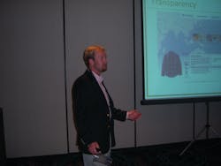 Wendell Simonson of Eco Products Inc. notes education is a challenge for green product marketers. Wendell Simonson of Eco Products Inc. notes education is a challenge for green product marketers.