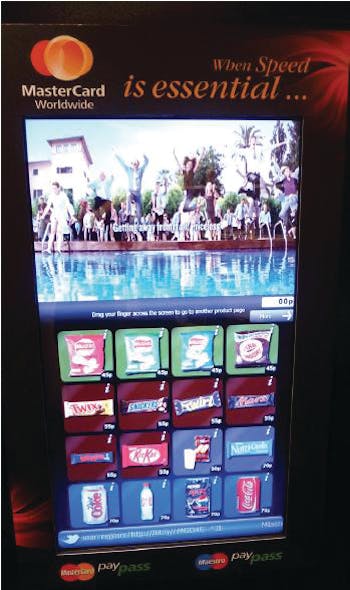 Interactive TouchGo* Technology touchscreen display