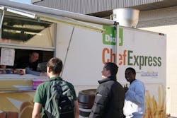 The Dio's Chef Express serves students at a technical school in Moorestown, N.J. The Dio's Chef Express serves students at a technical school in Moorestown, N.J.