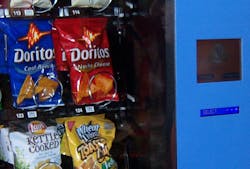 Vendors Exchange International Inc. offers both video screens that display nutritional information and stick or roll displays for the product slots.