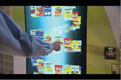 The VE Connect interactive media screen redefines the vending experience.
