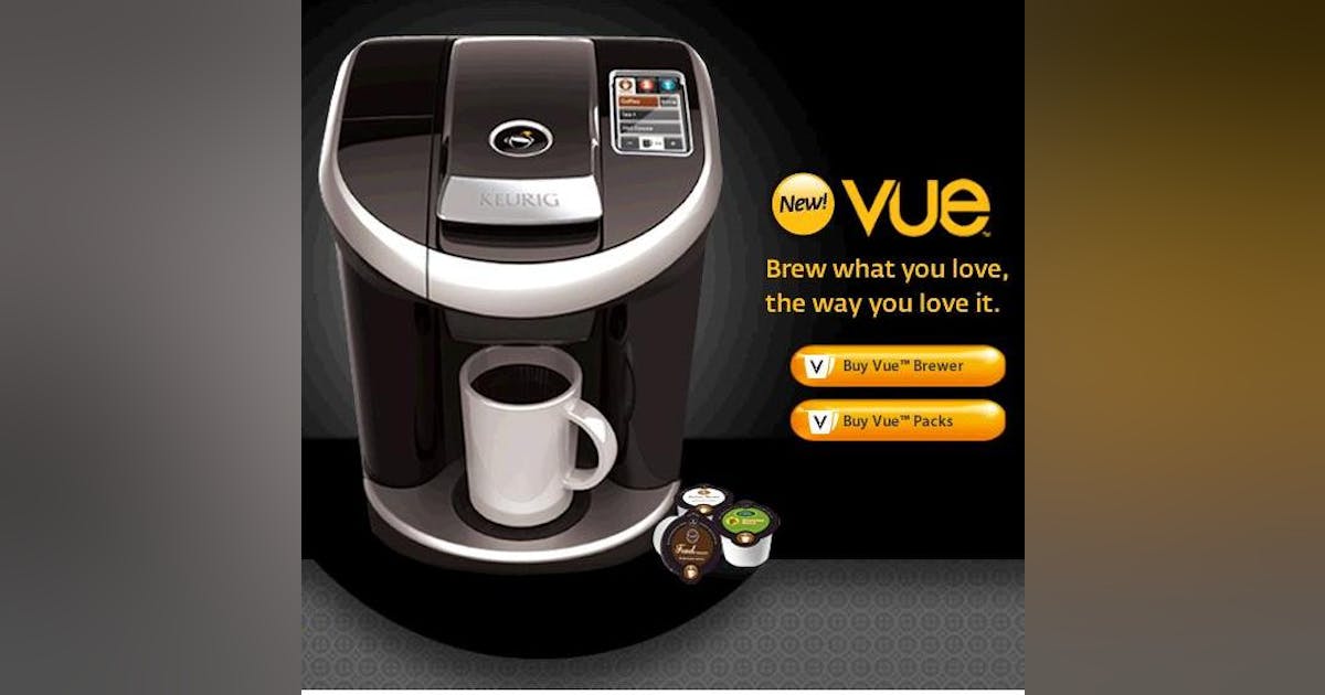 Vue sales coffee maker