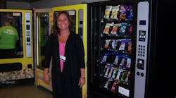 Maureen Pisanick, foodservice director at the Hudson, Ohio schools, has found vending a good way to meet nutrition rules.