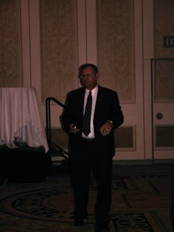 Jay Newman, Ph.D., of Win the Bigger Game, presents results of a survey that quantifies characteristics of vending route drivers. Jay Newman, Ph.D., of Win the Bigger Game, presents results of a survey that quantifies characteristics of vending route drivers.