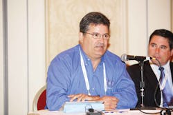 Chuck Olson of CNC Vending, Houston, Texas, talks about his success using social media campaigns at the 2012 National Automatic Merchandising Association OneShow. Chuck Olson of CNC Vending, Houston, Texas, talks about his success using social media campaigns at the 2012 National Automatic Merchandising Association OneShow.