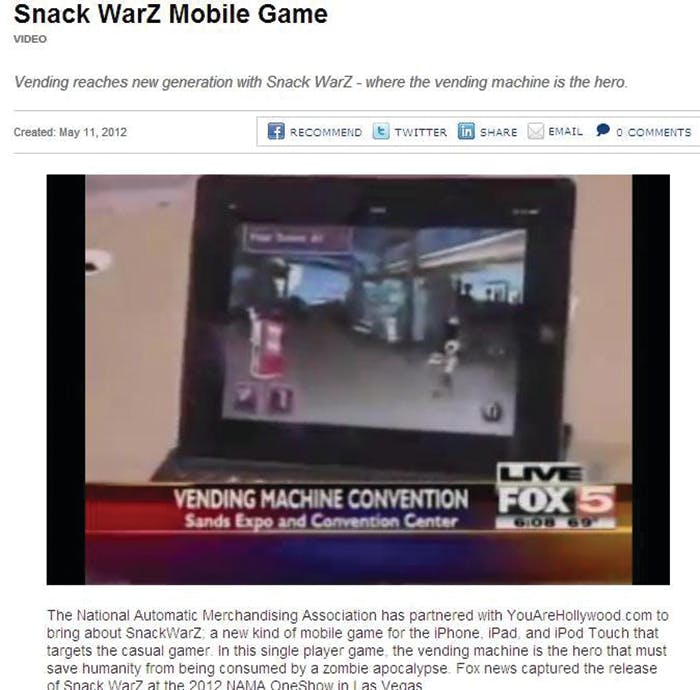 Snack Warz Vending Mobile Game 10713895