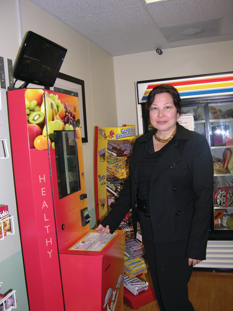 Sylvia comes to the market every day, but she rarely did when it was a bank of vending machines. She says the quality is better now, as well as the variety. 'It's been really great,' she said.