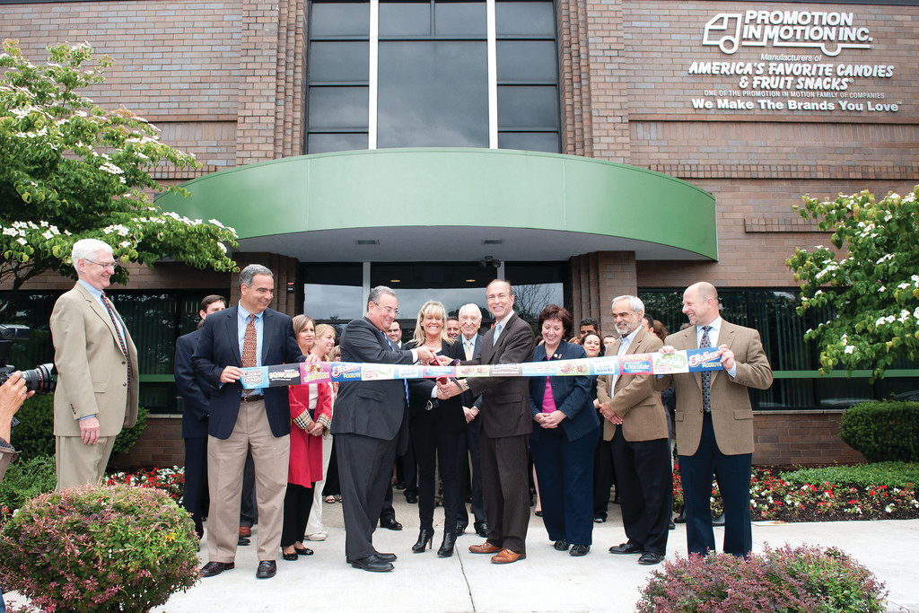 Congressman And Mayor Attend Promotion In Motion Companies Inc. Ribbon Cutting In Allendale, N.J