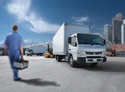 Fuso Canter Van Near Loading D 10737206 Fuso Canter Van Near Loading D 10737206