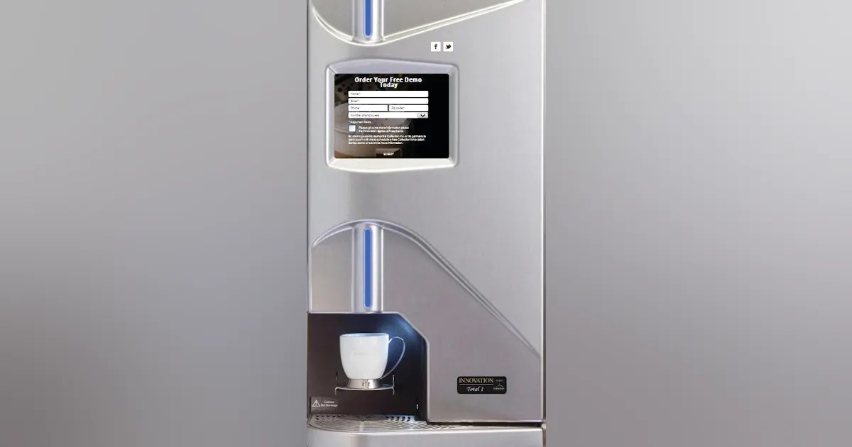 Interactive Coffee Machine Cafection Revolutionizes Automated Coffee Brewing With Internet ...