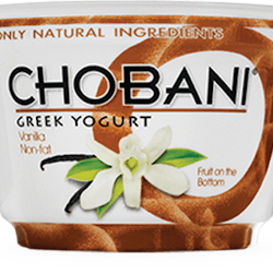 Chobani Greek Yogurt Vanilla L 10774168