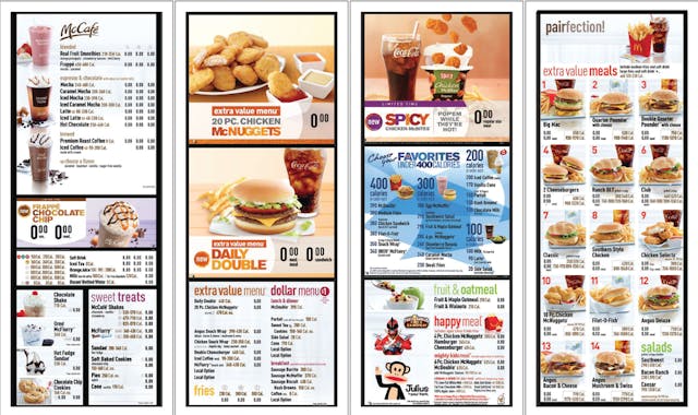Mcdonalds Menu With Calories And Prices: Quick Guide