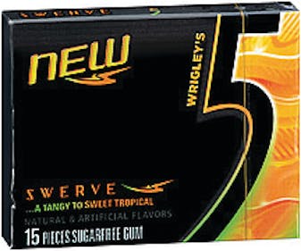 Wrigley Faces Legal Challenge Over 5 Gum 'Swerve' Trademark