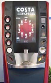 Costa vending deals machine