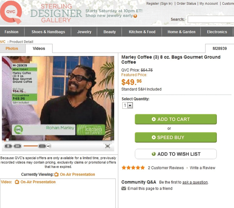 Rohan Marley 10861913