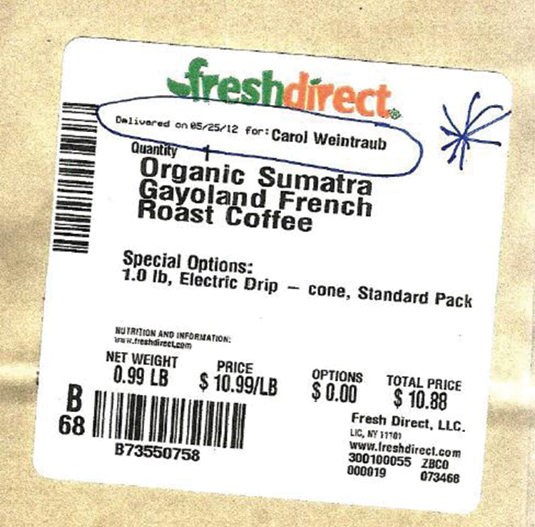 Already, today, my wife orders groceries from Fresh Direct and for special orders, in this case a specific coffee mixture she requested, Fresh Direct labels the coffee to confirm her special order with her name. How soon will it be before micro market operators will be able to do this, and perhaps encourage the removal of cafeterias by offering a smartphone app so that the consumer can both order and pay for their fresh food for next day delivery to their desk properly labeled?