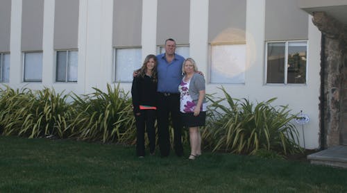 Jennifer Skidmore, left, recently joined her parents Joel and Brenda at J&amp;J Vending.