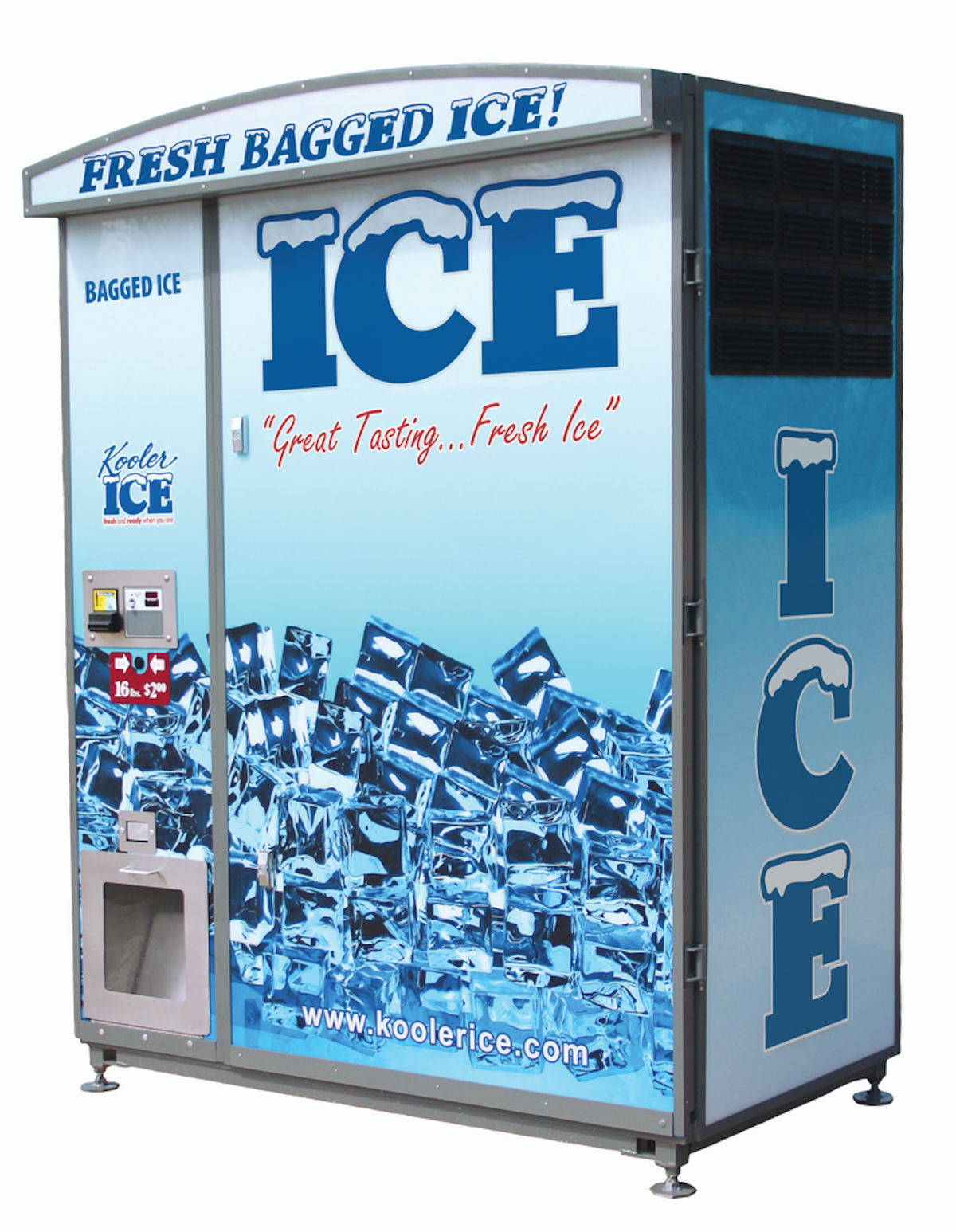 Kooler Ice IM500 Ice Vending Machine From Kooler Ice Inc. Vending Market Watch