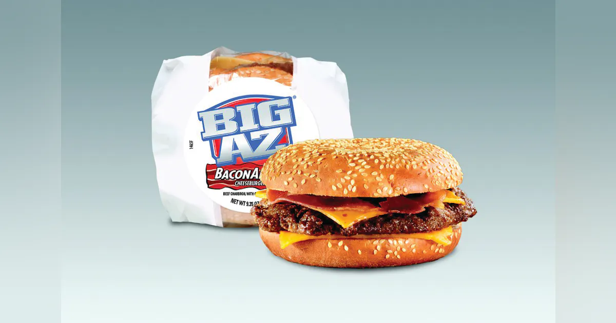 AdvancePierre Foods BIG AZ BaconAddict Cheeseburger | Vending Market Watch