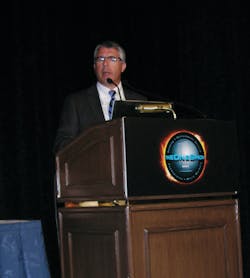 Brendan Kehoe, Crane Merchandising Systems, touts the need for customer engagement in vending and believes effective use of video screens is the answer. Brendan Kehoe, Crane Merchandising Systems, touts the need for customer engagement in vending and believes effective use of video screens is the answer.