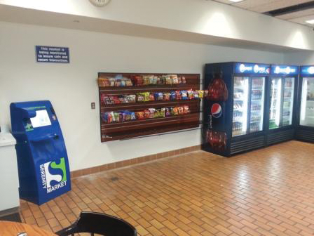 Three Square Market and Serenity Vending open their first micro market in Illinois at Alco Manufacturing in Machesney Park, Ill. AFTER - Alco Manufacturing, Machesney Park, IL