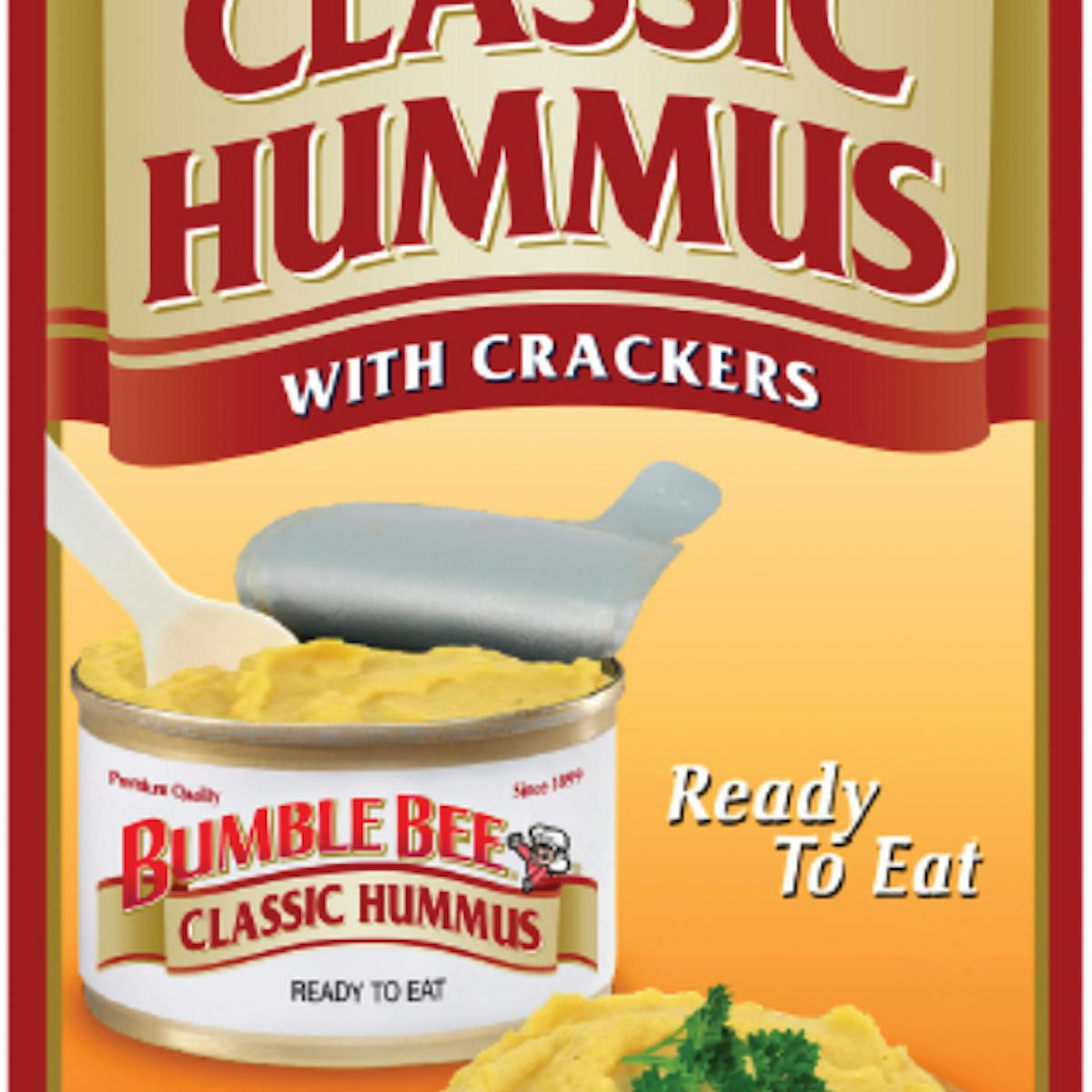Classic Hummus With Crackers 11267109