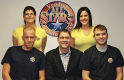 All Star, located in the Twin Cities, Minn., is now home to five employees: two route drivers, one technician and two office workers. All Star, located in the Twin Cities, Minn., is now home to five employees: two route drivers, one technician and two office workers.