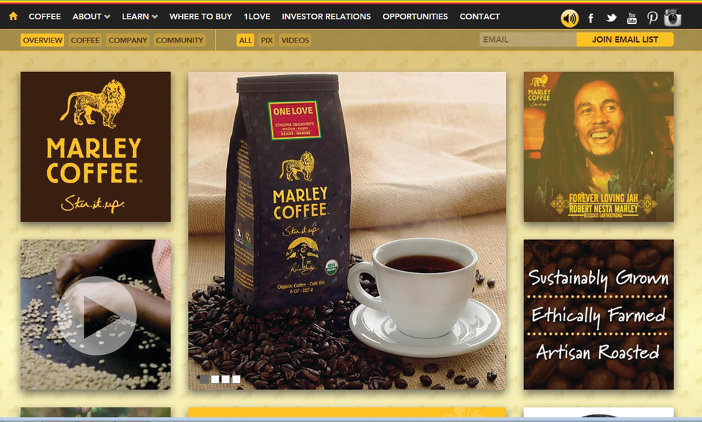 Marley Coffee New Website 11307491