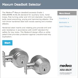 Medeco Deadbolt Selector 11315582