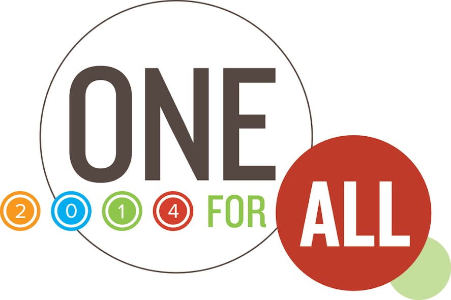 One Show 2014 One For All Logo